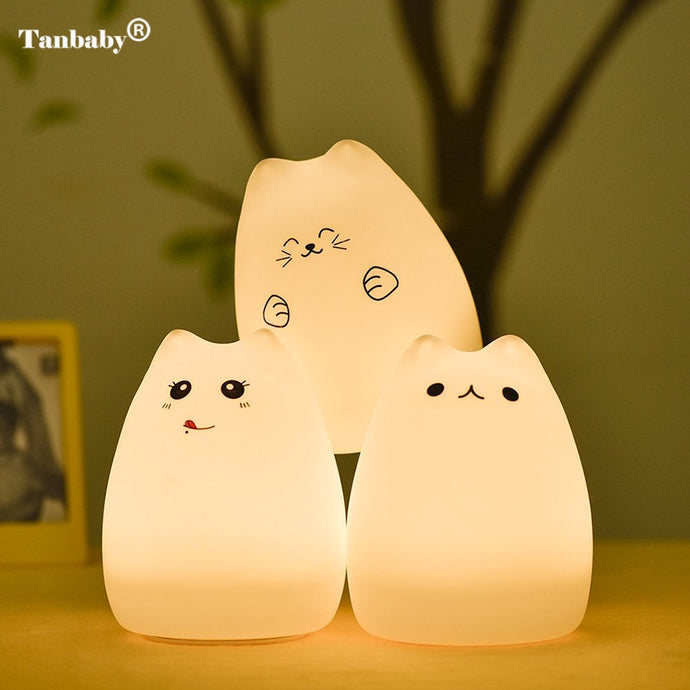 Adorable glowing kitty orbs!